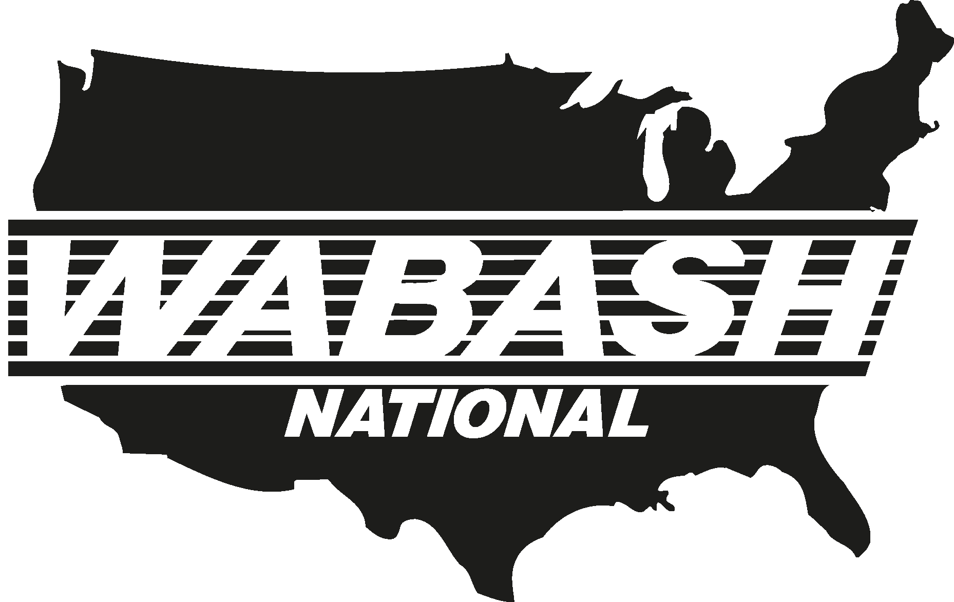 Wabash National Black Logo Vector Logo
